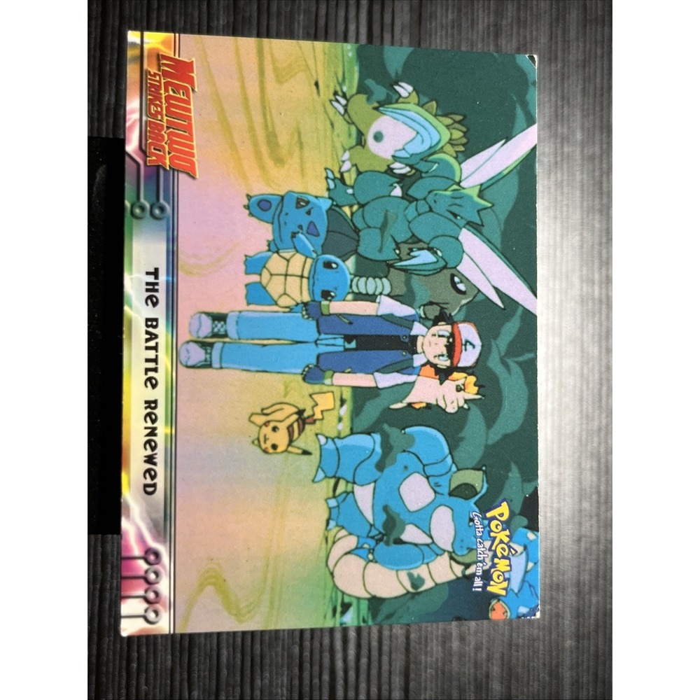 1999 Topps Pokemon the First Movie #32 The Battle Renewed